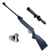 Comprar Rifle Aire Comprimido Fox Resorte Junior + Mira 4x20