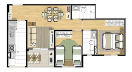 Imagem 15 de 15 de Apartamento Para Venda Em São Paulo, Cambuci, 2 Dormitórios, 1 Suíte, 2 Banheiros, 1 Vaga - Cap0457_1-1180831