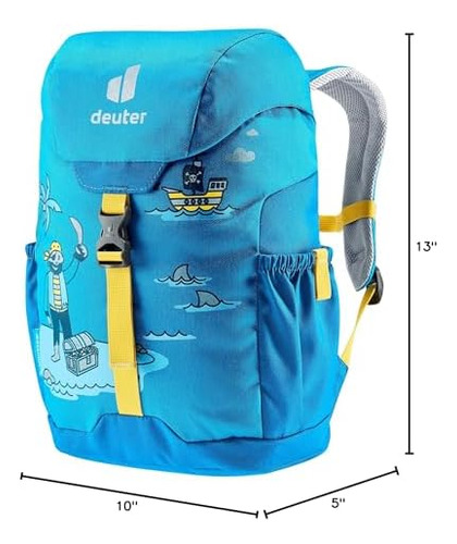 Deuter Schmusebar Unisex Para Niños, Azure-lapis, Talla Únic