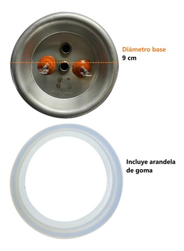 Imagen 2 de 10 de Resistencia Termotanque Philco - Ranser - Fagor 1500w