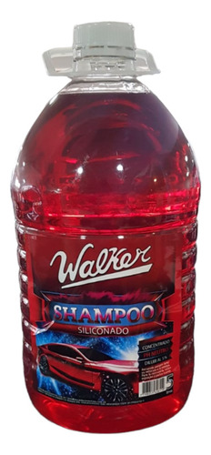 Shampoo Para Autos Walker Siliconado Ph Neutro Auto 5 Litros