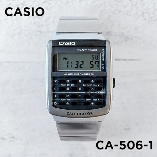 Reloj Casio Ca506-1 Con Calculadora Vintage Somos Tienda