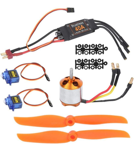 Motor Sin Escobillas Rc, Motor Sin Escobillas 2300kv 40a Esc