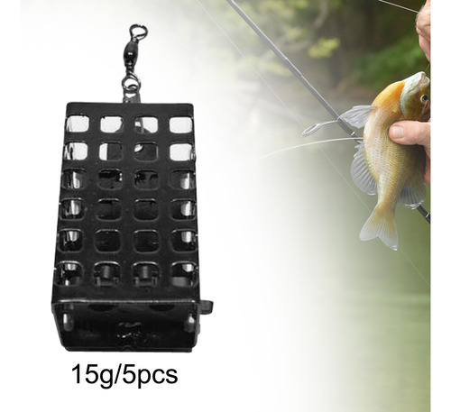 3 X 5 Piezas De Accesorios De Jaula De Trampa De Cebo De 15g