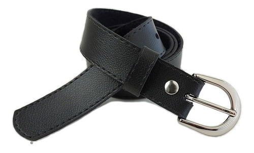 Cinto Feminino Minishell Com Passante De Metal Cor Preto Tamanho Pp