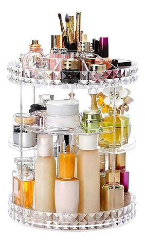 Charolas Giratorias Organizador Maquillaje Cremas Baño