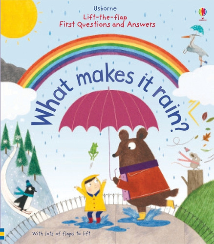 First Q&a What Makes It Rain, De Daynes, Katie. Editorial Usborne En Inglés, 2024