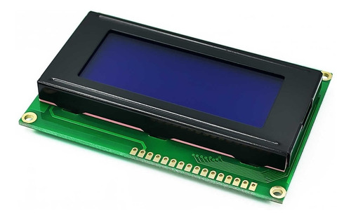 Display Lcd 16x4 1604 I2c Fundo Azul Arduino