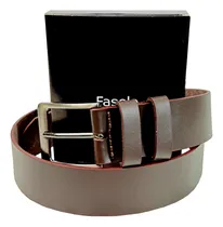 Comprar Cinto 100% Couro Fasolo Largo Fivela Especial