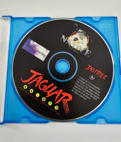 Atari Jaguar Cd Native Demo Solo Cd Excelente Estado (Usado)