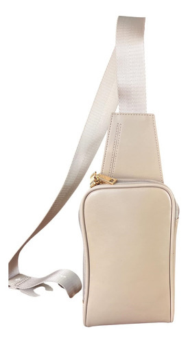 Bolso Bandolera Mujer Mini Mochila Fanny Pack (beige) 