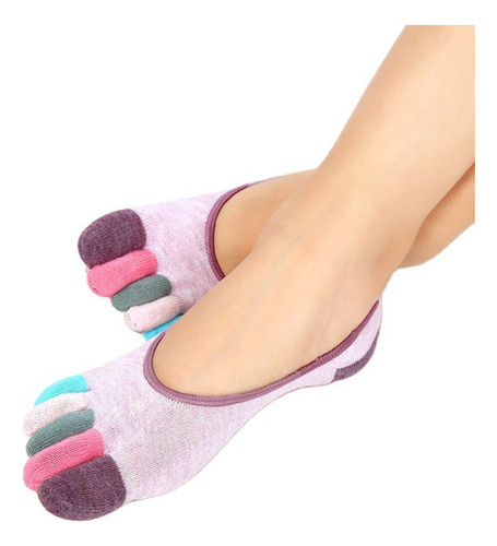 Calcetines Cinco Dedos Mujer Algodon