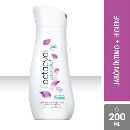 Imagen 1 de 5 de Lactacyd Delicata Pro Bio X 200ml Jabon Higiene Intima