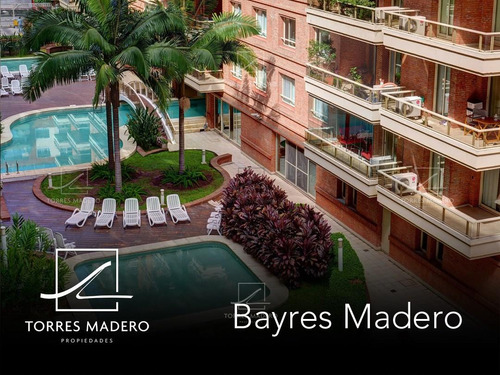 Bayres Madero Depto En Alquiler Amoblado De 1 Dormitorio Con Cochera