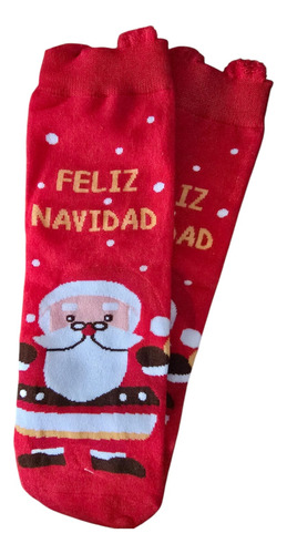 Pack 4 Pares De Calceta Navidad Unisex