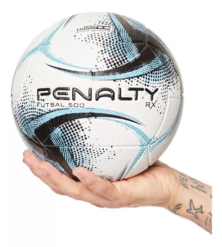 Bola De Futsal Penalty Rx500 XXIII- Branco-Amarelo- Preto - Jardim