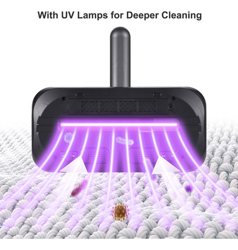 * Aspirador De Colchón Compacto De Mano Inalámbrico Uv De