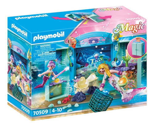 Playmobil Magic 70509 Cofre Sirenas, A Partir De 4 Años