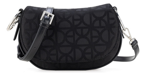Bolsa Lady Bag Cloe Aslangi Chico Color Negro