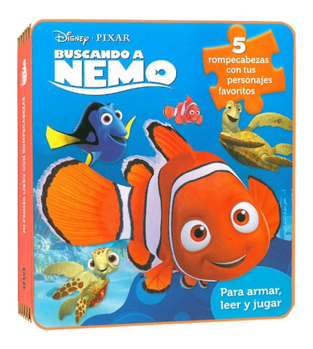 5 Rompecabezas Goma Eva, Buscando A Nemo, Disney