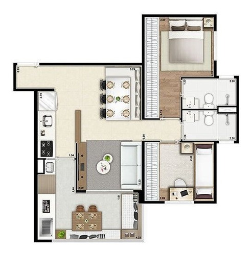 Imagem 15 de 16 de Apartamento Residencial Para Venda, Jardim Prudência, São Paulo - Ap6846. - Ap6846-inc