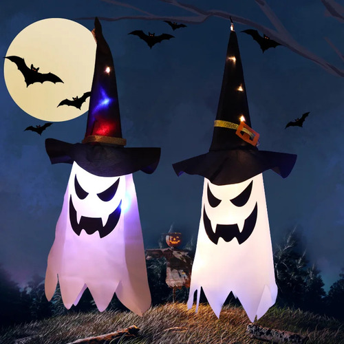 Luces Led Colgantes De Terror Para Halloween, Decoración