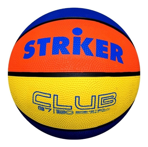 Pelota Basquet N°7 Striker Goma Vulcanizada Basket Cke
