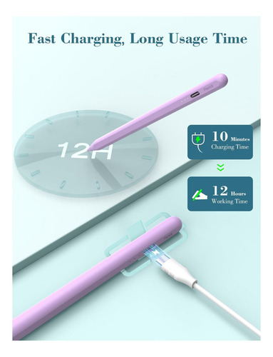 Lápiz De iPad De 6º A 11º Generación, 10 Minutos De De De Y
