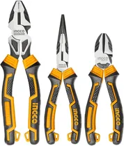 Comprar Set 3 Alicates Combinados 7,8,9.5 Ingco Hkhlps2832 \u002F\u002F Ecban