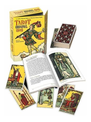 Libro Tarot Original 1909 Kit Libro Y Cartas