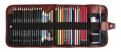 Set De Arte Lápiz De Dibujo De Color Carbón, Lápices 