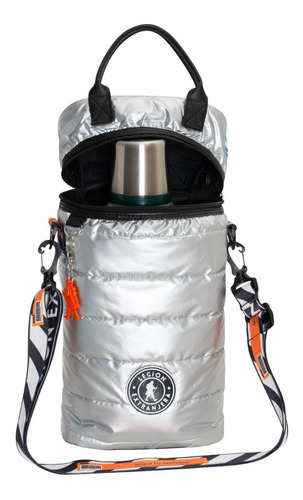 Imagen 4 de 10 de Mochila Matera Diamond Pop Plateado