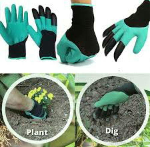 Luva Jardinagem Ferramenta P/ Jardim Protege Cava E Planta