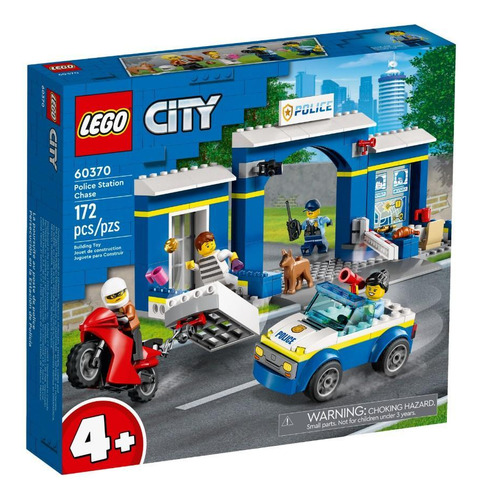 Lego 60370 Delegacia - Carro Polícia, Motocicleta