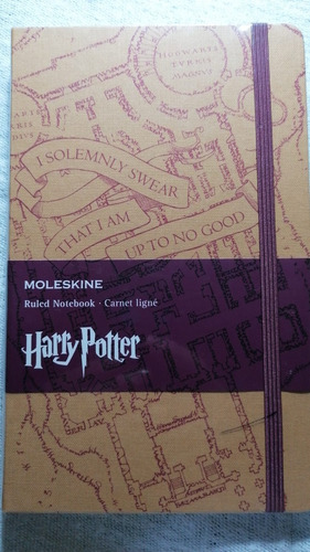 Libreta Moleskine Harry Potter Ruled Notebook