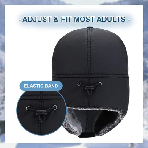 Gorro De Invierno Resistente Al Viento Con Máscara Para Las