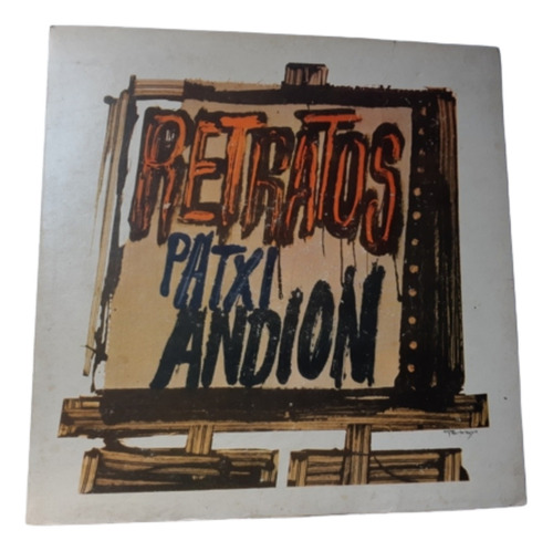 Disco Lp Retratos / Patxi Andion / Sello Clave 1970