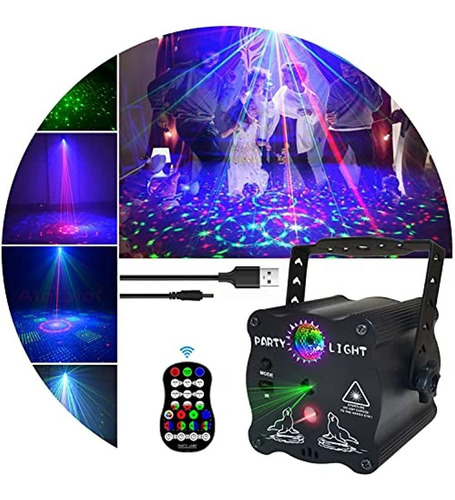 Club Dj Disco Luces Estroboscópicas Para Fiestas 60 Patrones