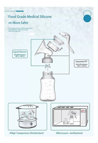 Saca Extractor De Tira Leche Materna Manual Lactancia Extractor De Leche Manual Tira Leche Extractor De Leche