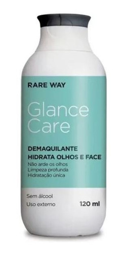 Demaquilante Facial E Olhos Hidratante 120ml Glance S/alcool