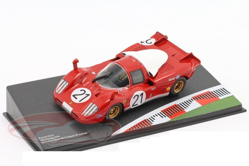 Ferrari 512 S # 21 Ganador 12h Sebring 1970 Giunti Ixo 1/43 