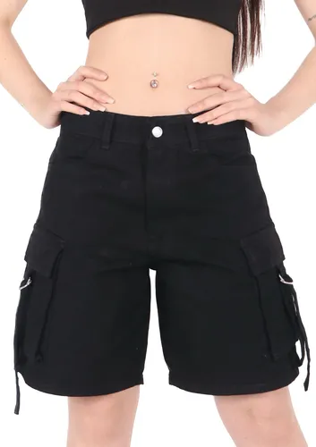 Bermudas cargo mujer clearance