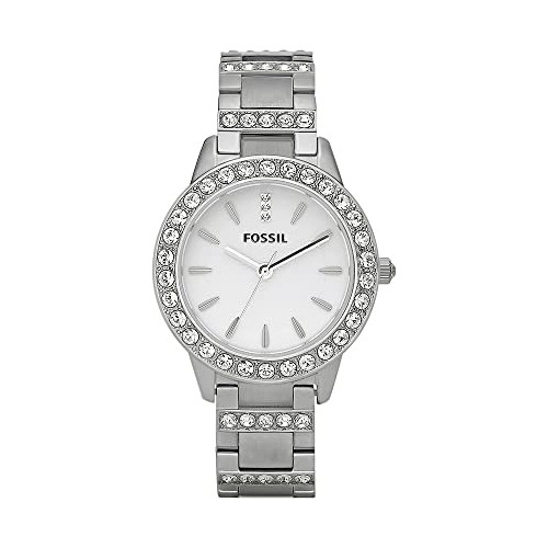 Fossil Women's Jesse Quartz Acero Inoxidable Reloj De 7lzed