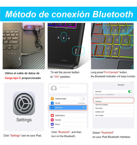 Wang C/ Mouse Teclado Lápis P/huawei Honor Pad X8a/x9 11