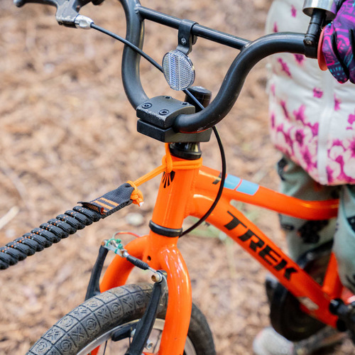 Bicicleta Cuerda De Remolque Correa De Remolque Mtb Negra