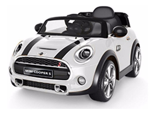 Mini Cooper A Bateria Mp3 + Radio Control 12v 2 Motores