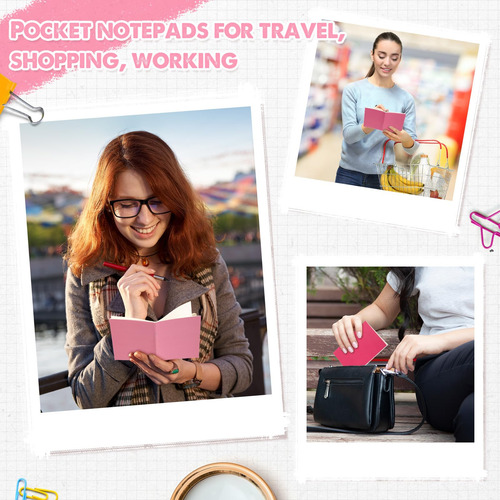 Libretas Pequeñas De Bolsillo Notebooks, 100 Unidades, Para
