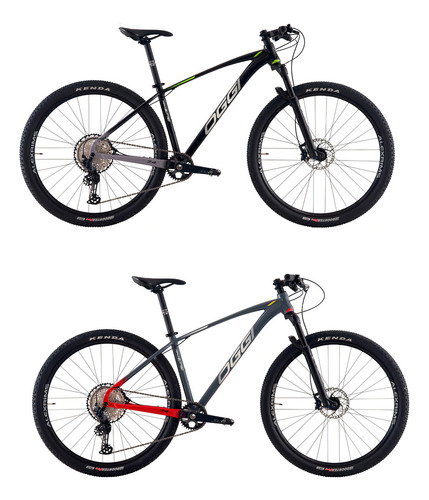 Bicicleta Mtb Nova Oggi Big Wheel 7.4 2024 Slx 12v Aro 29 Cor Graf/verm/cinza