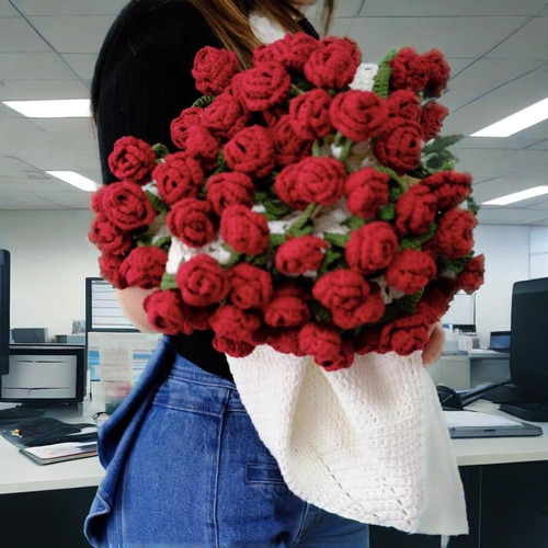 Manta Tejida Rosa Para Oficina Y Hogar, Regalo, 120 Cm