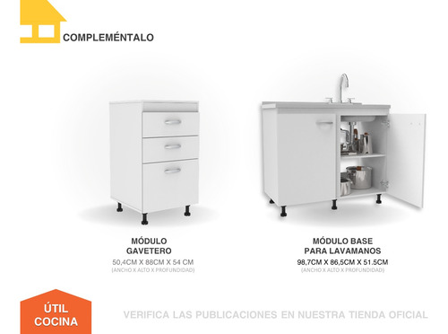 Imagen 6 de 7 de Módulo 2 Puertas Sobre Campana Casalista®